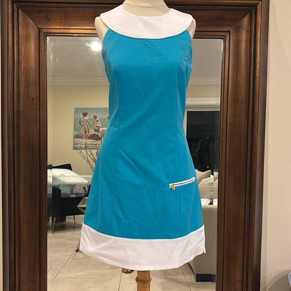 Fairway Fox Kristin Golf Dress Women CoolMax Fabric Pink Size 6